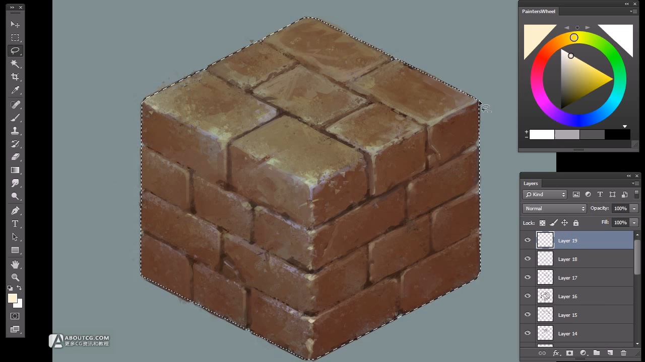 Fan Art #5 - by Sephiroth Art - Isometric Mario Brick Cube.mp4_20150617_202509.465