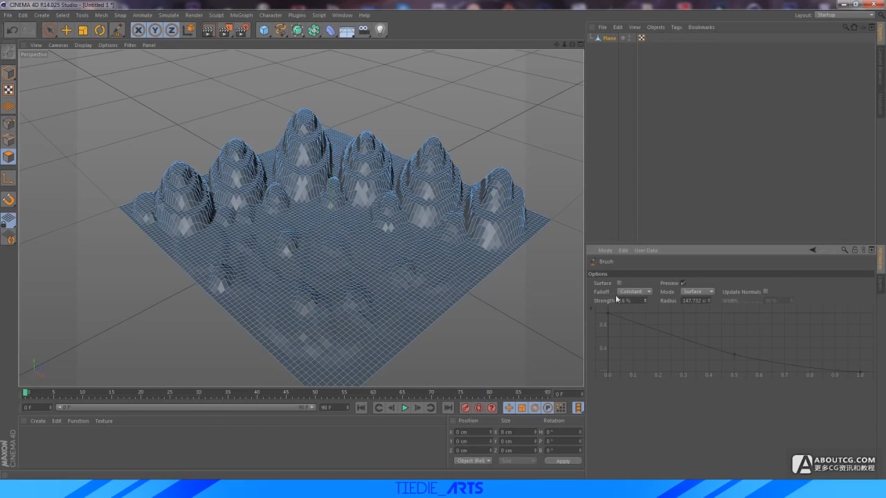 Low Poly Ice and Mountain Scene Tutorial - Cinema 4D.mp4_20150628_200036.076