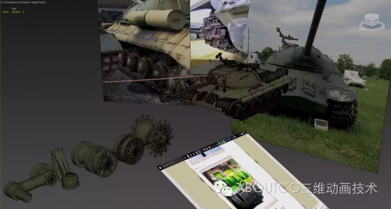 028_ABOUTCG微资讯第二十八期：制作和渲染斯IS-3重型坦克1334