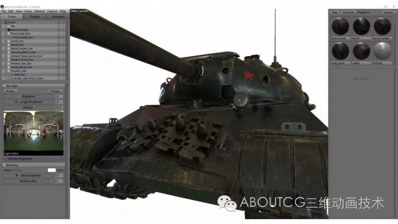 028_ABOUTCG微资讯第二十八期：制作和渲染斯IS-3重型坦克2461