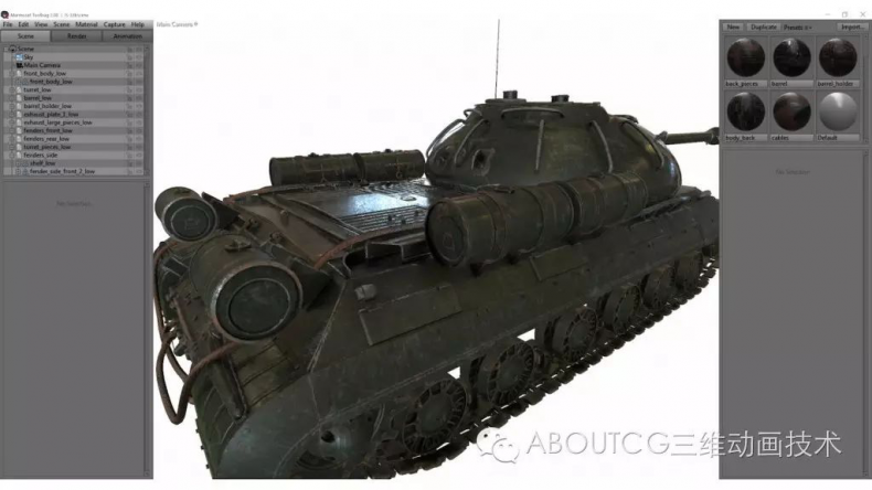 028_ABOUTCG微资讯第二十八期：制作和渲染斯IS-3重型坦克2465
