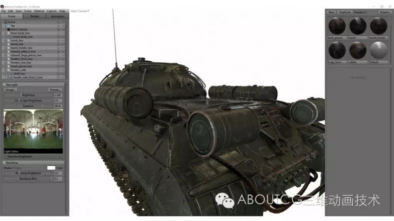 028_ABOUTCG微资讯第二十八期：制作和渲染斯IS-3重型坦克2467