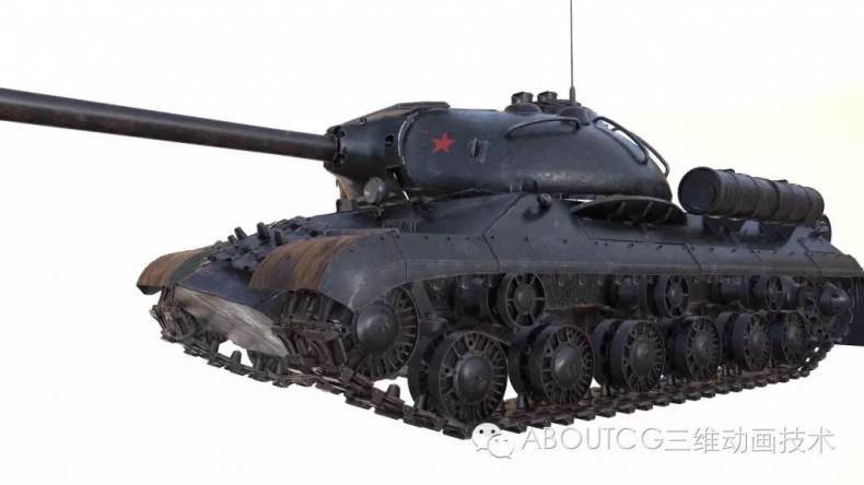 028_ABOUTCG微资讯第二十八期：制作和渲染斯IS-3重型坦克328